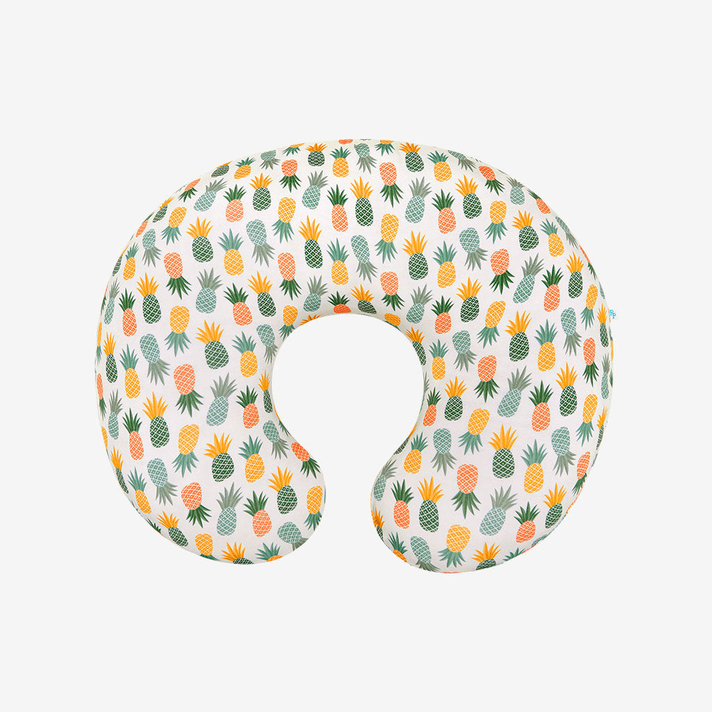 Pineapples Yellow Nursing Pillow Cover McGuire