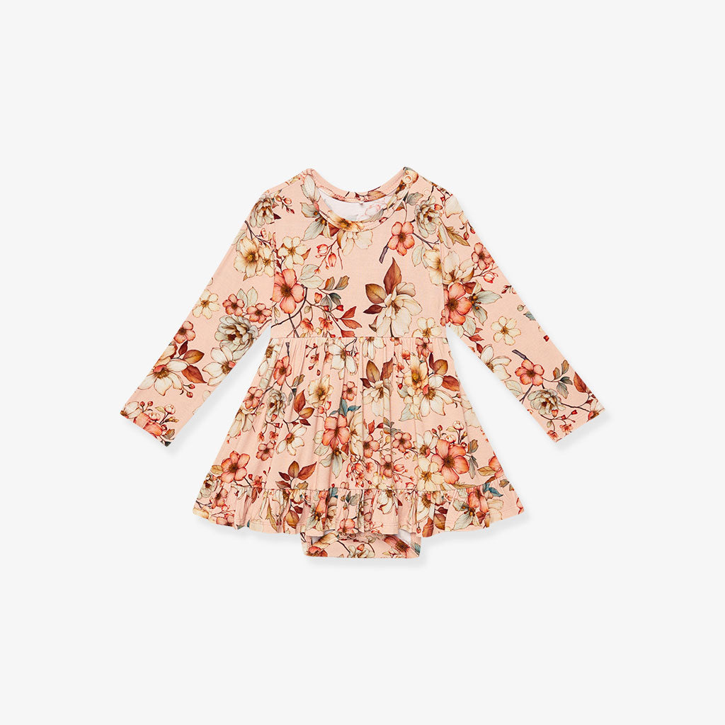 Posh Peanut- Briar ruffled bodysuit cheapest dress size 0-3 months