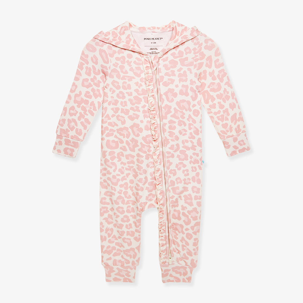 Posh Peanut Pale store Pink Romper