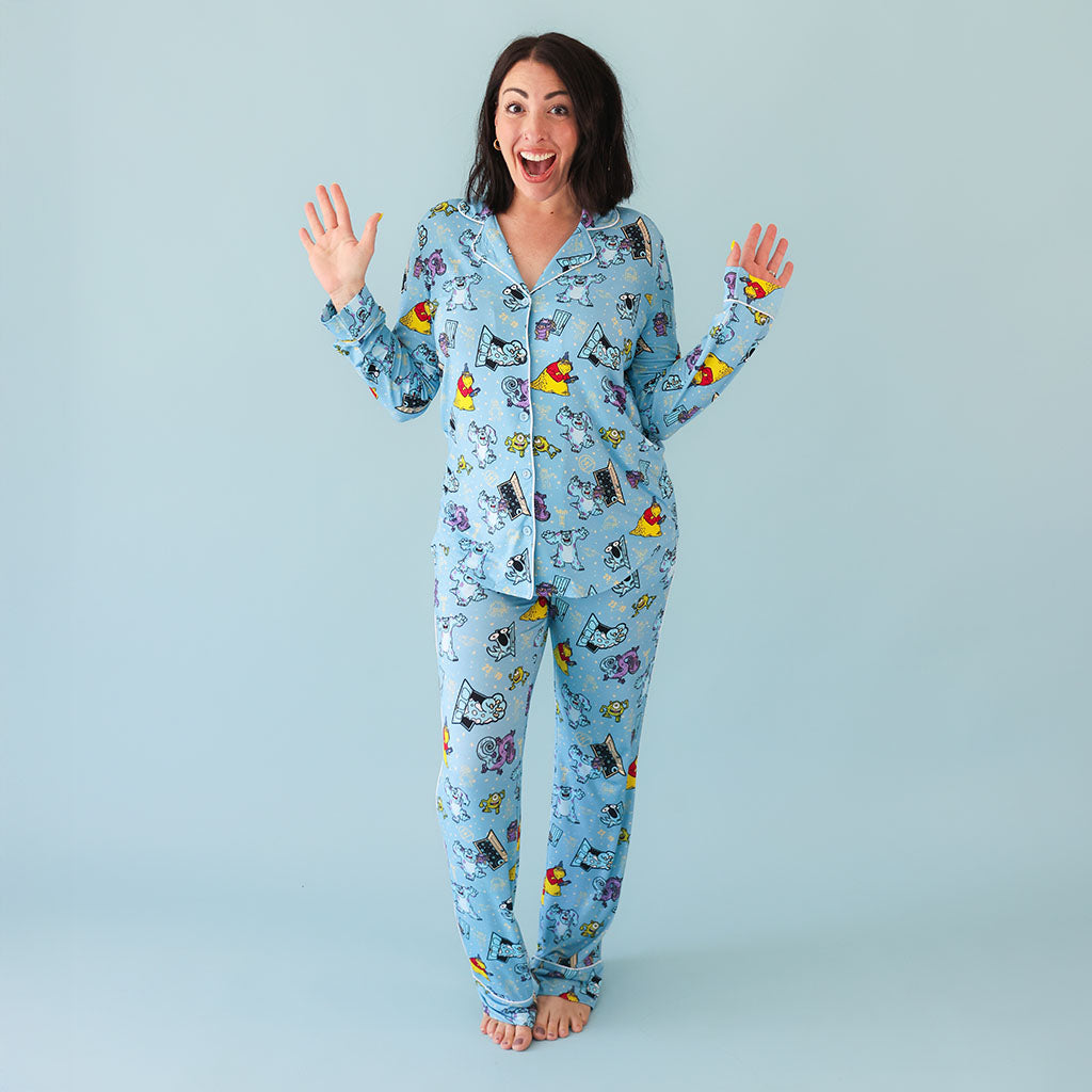 Pajama Set Disney Nightgowns Womens Disney Stitch Pajamas Set