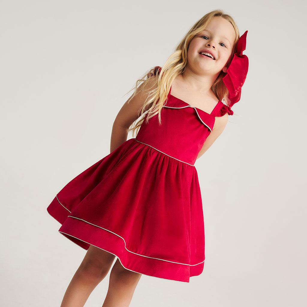 petticoat cocktail dresses Solid Red Puff Sleeve Crimson Red Velveteen Dress Size:S/38 Tiffany Pollard Editorial Stock new-accessories-template this dress is designed