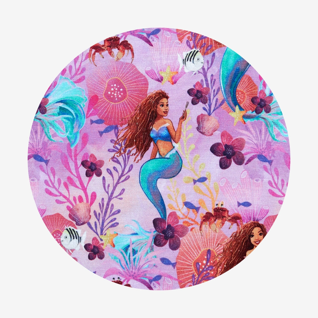 Posh Peanut Girl's Disney's The Little Mermaid Ariel Lunch Bag in Purple
