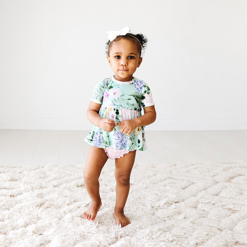 Posh Peanut Peplum/Bummies Erin on sale 12-18m