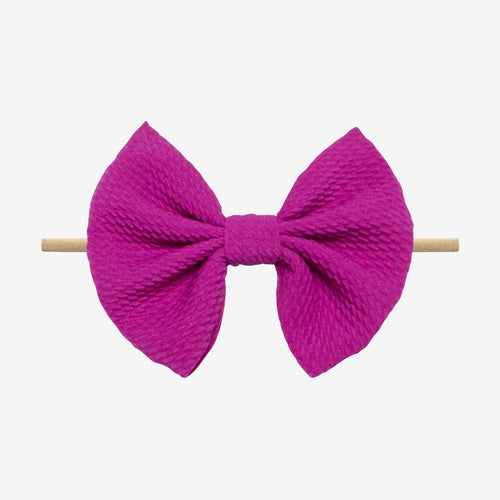 Purple Lulu Nylon Headband
