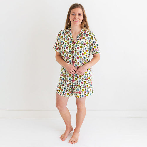 Maya Lynn Women's Luxe Pajama Short Set