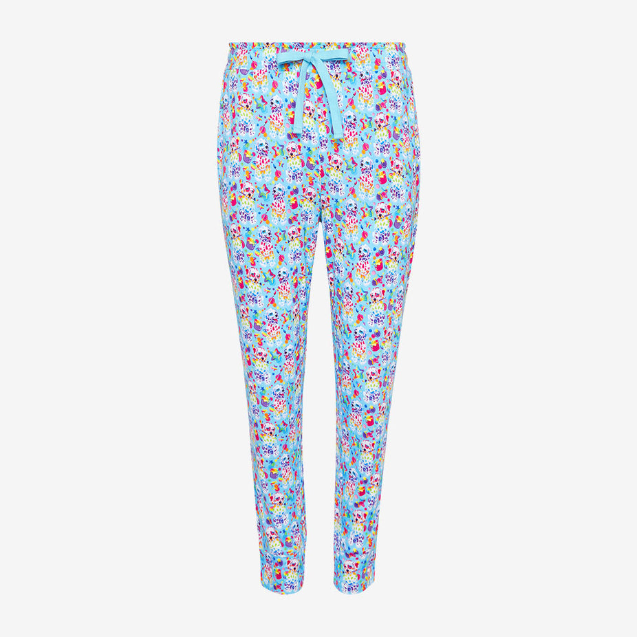 Blue Women's Paper Bag Joggers  Lisa Frank® Spotty & Dotty™