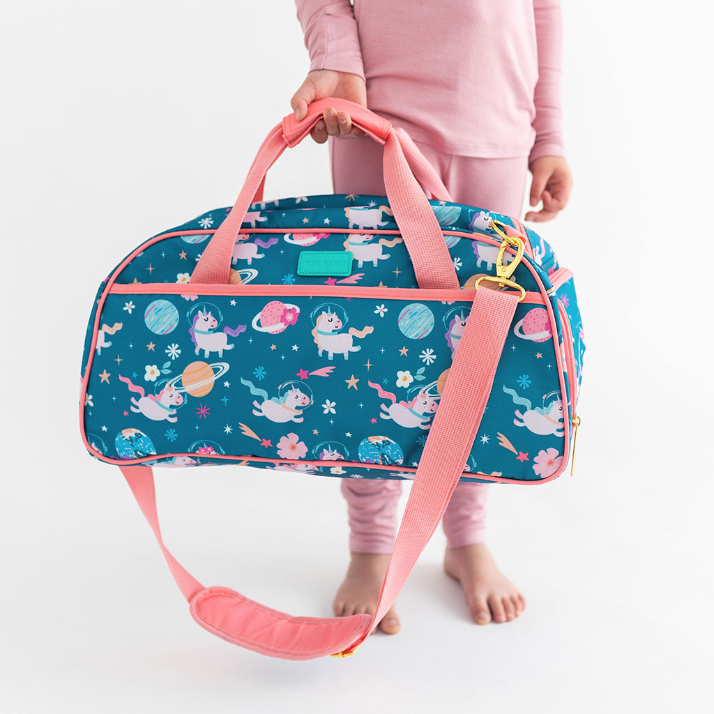 Travel Bag with Pouch - Unicorn (PREPAID ONLY)