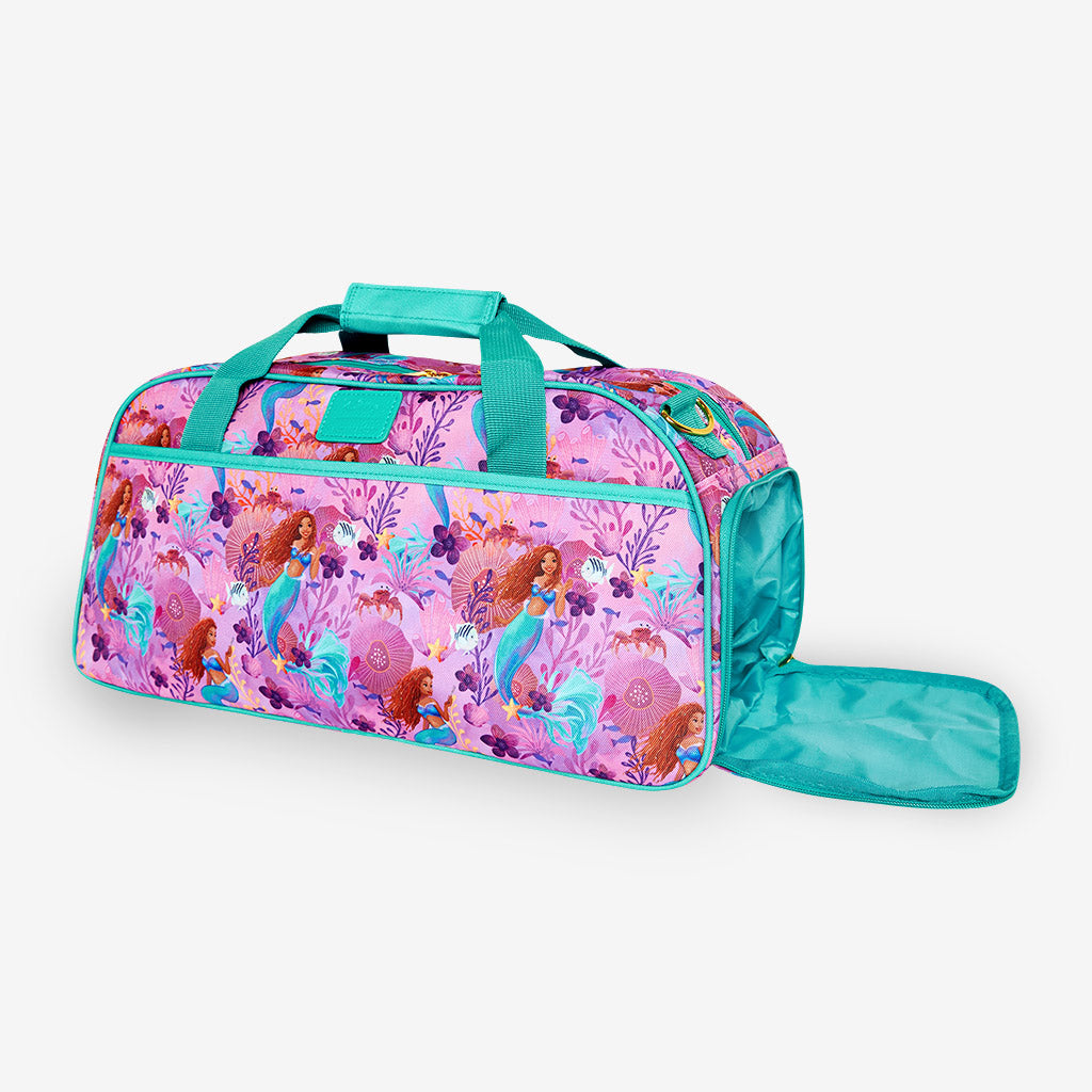 Ariel Purple Duffle Bag | Posh Peanut | Disney's The Little Mermaid