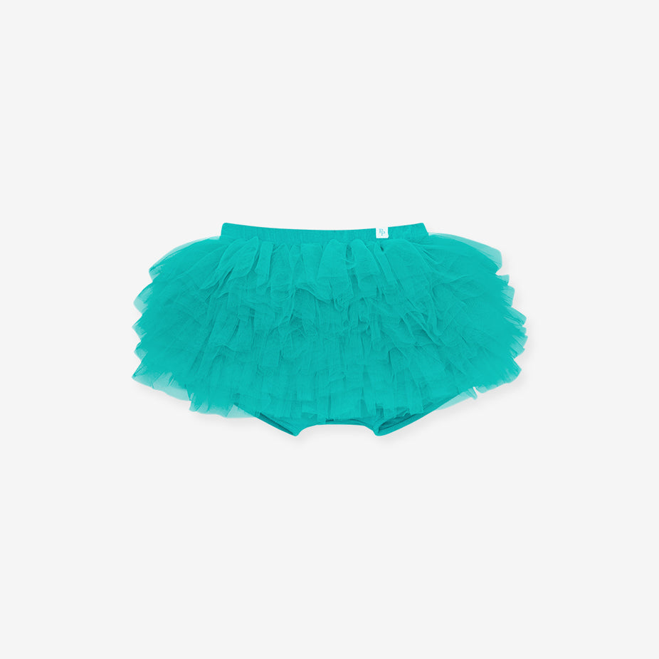 Signature Teal Tulle Bloomer