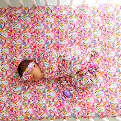 Lisa Frank® Angel Kitty™ Crib Sheet