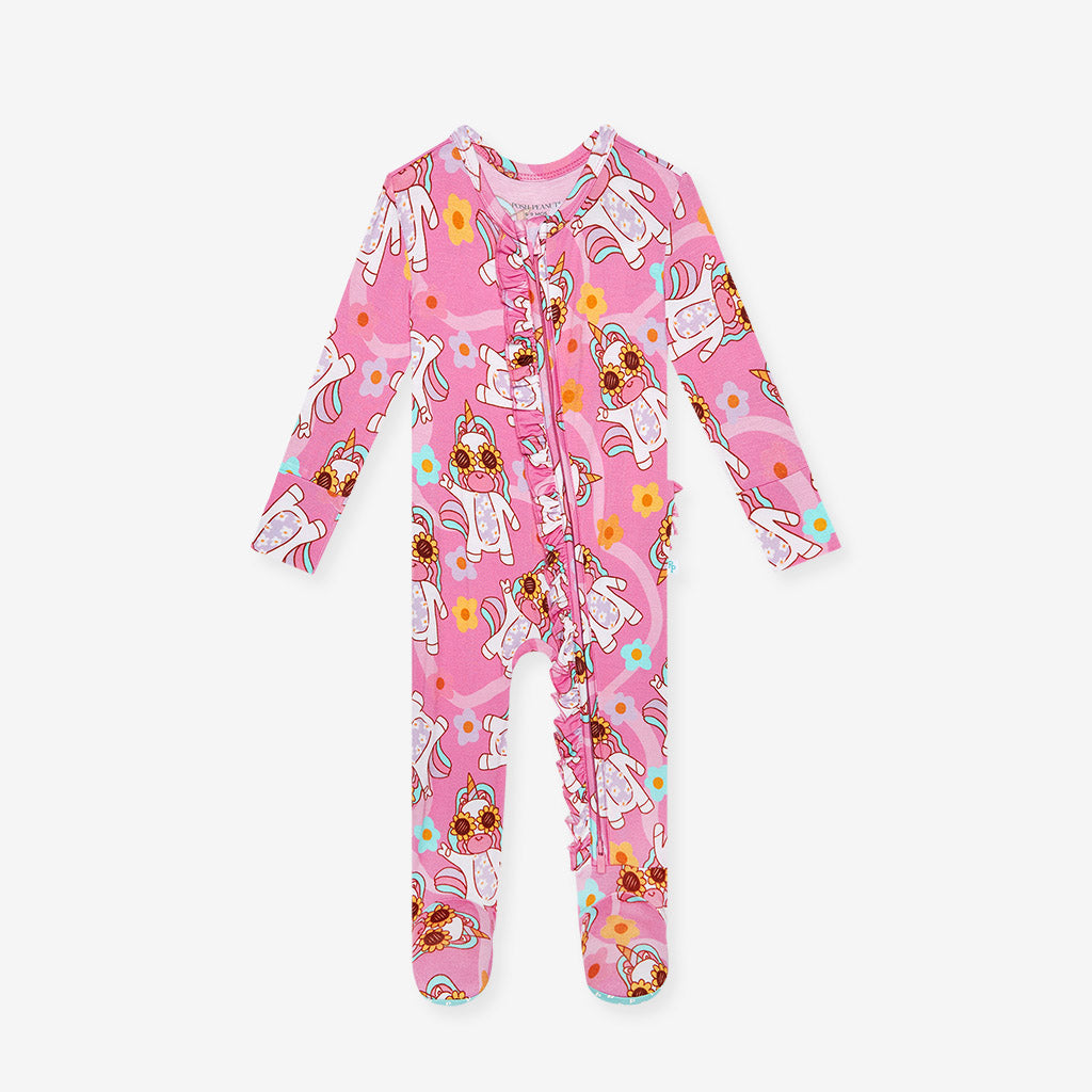 Posh Peanut X Alice & outlet Olivia Bengal Footie Pajama 12-18