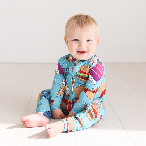 Baby & Toddler Boy One Piece Pajamas | Posh Peanut