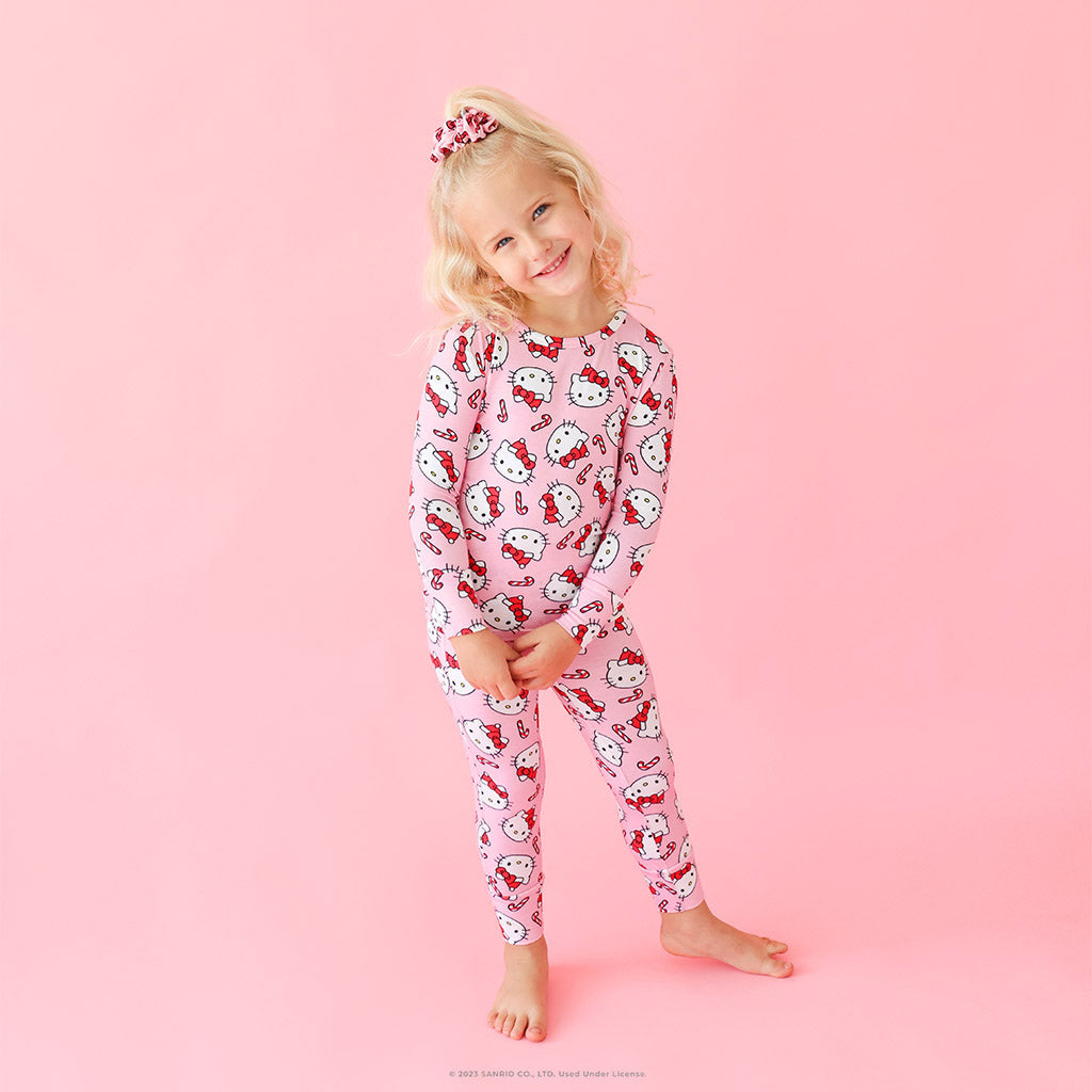 Sanrio Pink Long Sleeve Toddler Pajamas