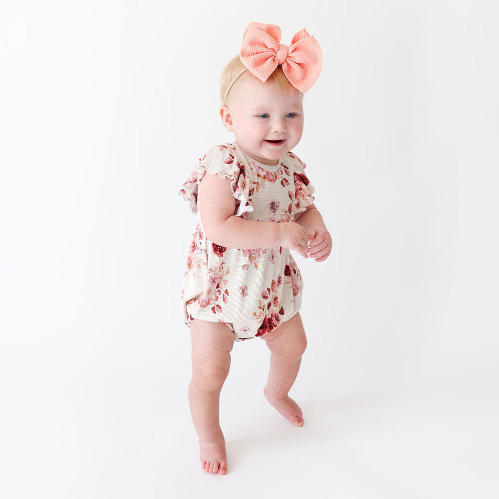 Baby Girl Bubble Romper | Posh Peanut – poshpeanut.com