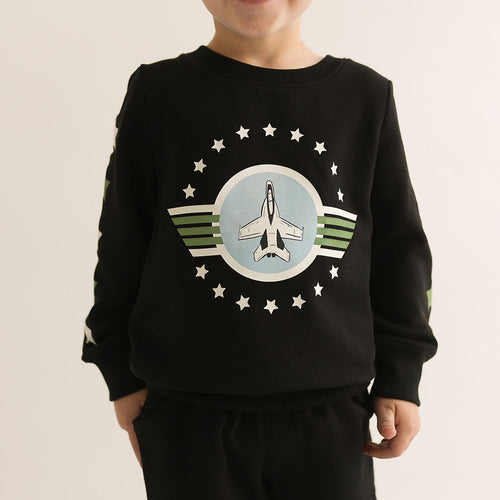 Airman Fleece Pullover Sweatshirt