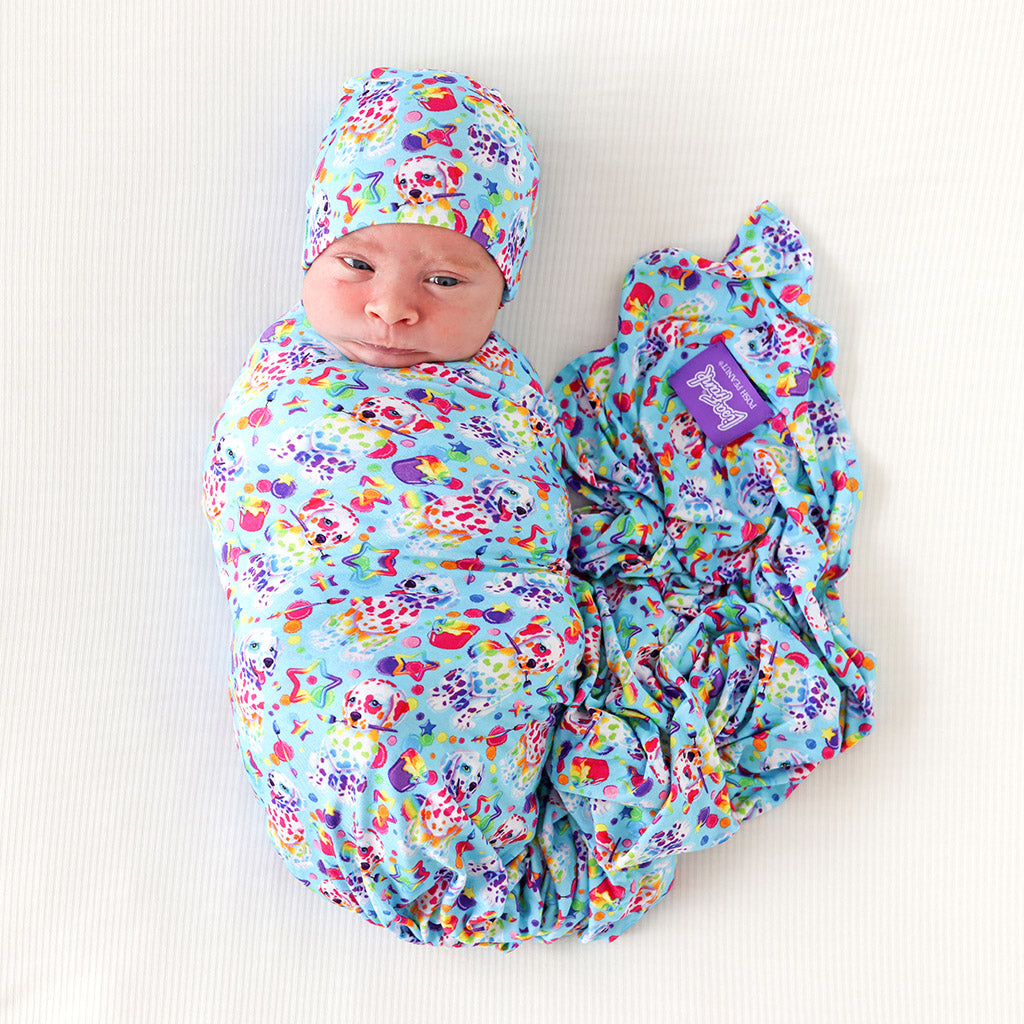 Posh peanut violet discount swaddle