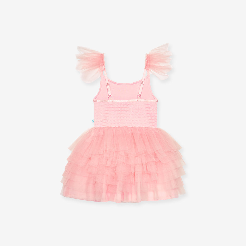 Posh Peanut Cruisin' Pink Short Sleeve Tulle Skirt offers Bodysuit