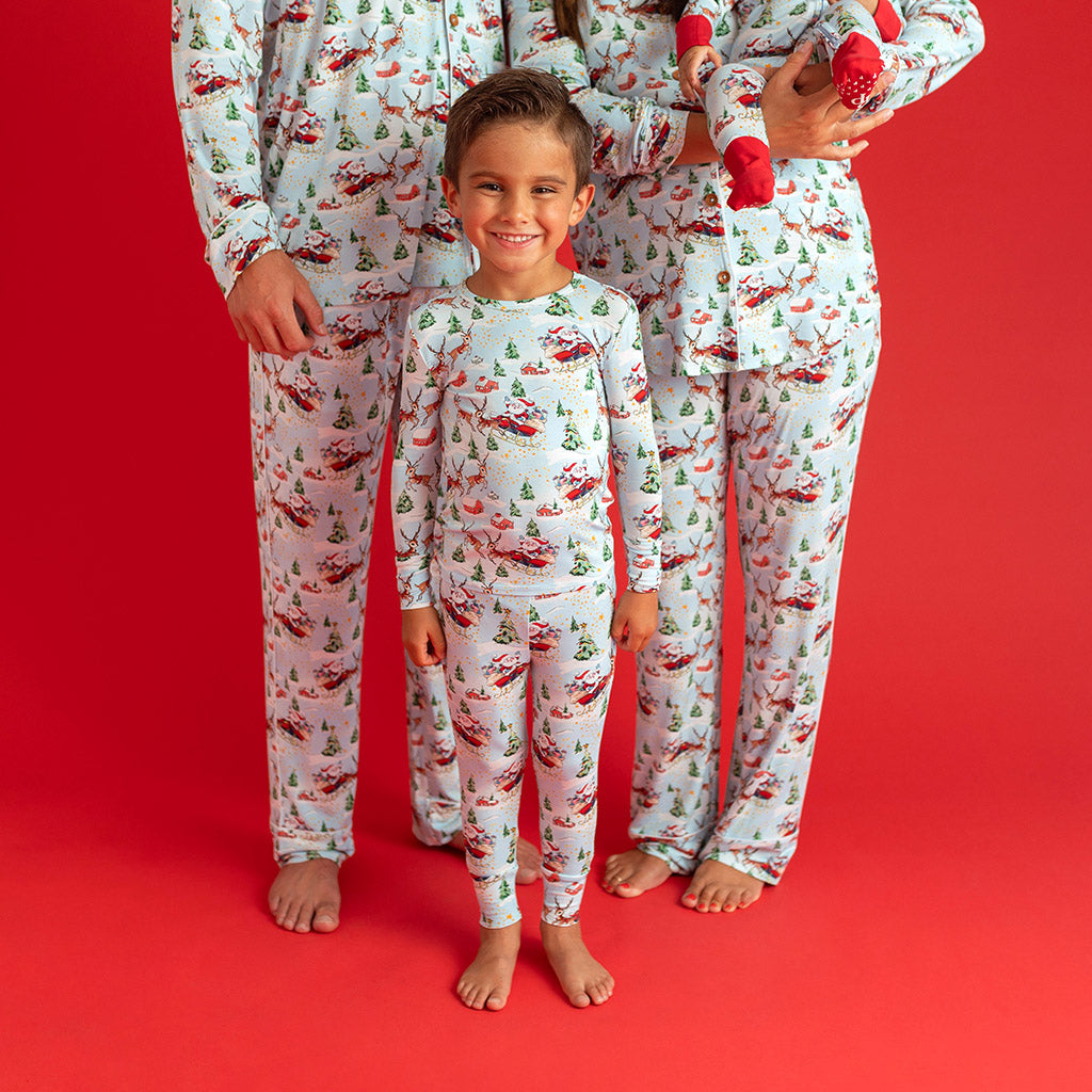 Posh peanut winnie christmas sale deer 3t loungewear pajamas