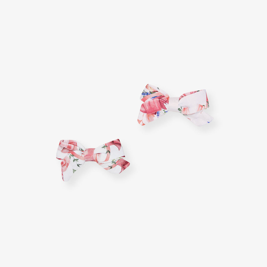 Loraine Mini Bow Hair Clips