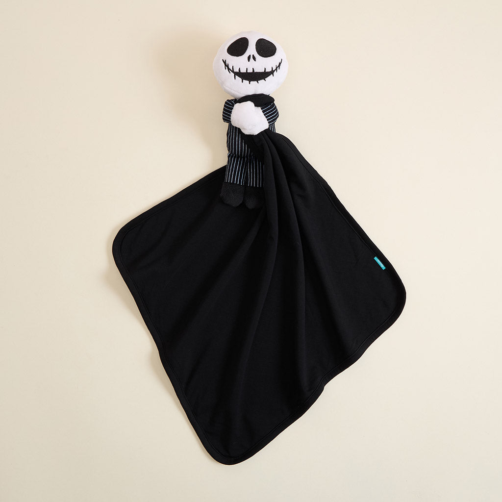 Black Reversible Baby Lovey Disney Jack Skellington