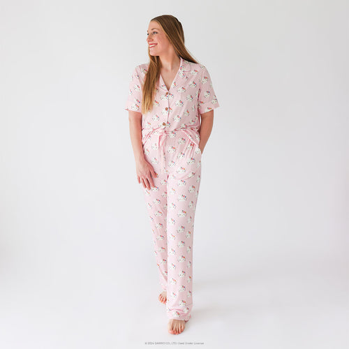 Pastel Pink Hello Kitty® Women's Luxe Pajama Set