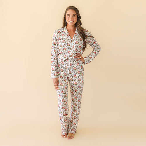 Claudia Women's Luxe Pajama Pant Set