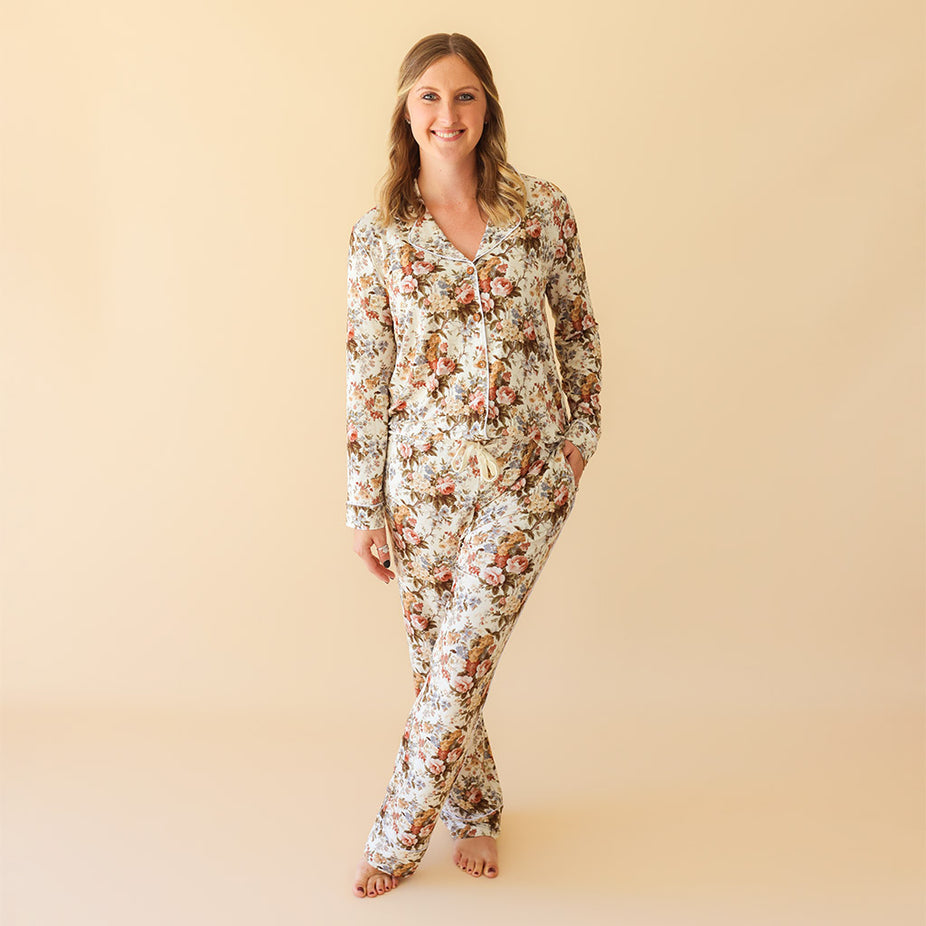 Dauphine Women's Luxe Pajama Pant Set