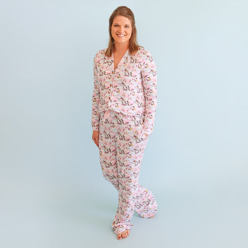 Hello Unicorn Women's Luxe Pajama Pant Set