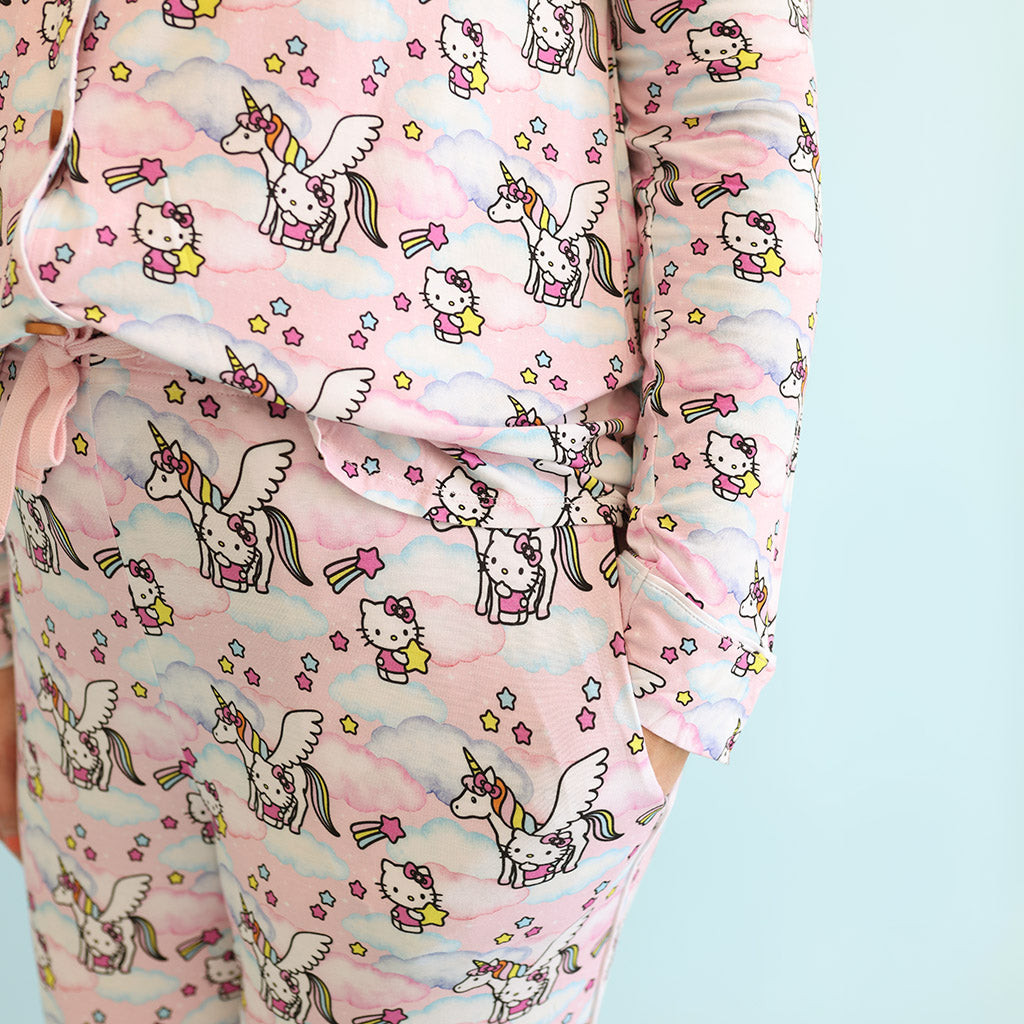 Posh Peanut Hello Kitty Unicorn Mom & baby matching outlets pjs