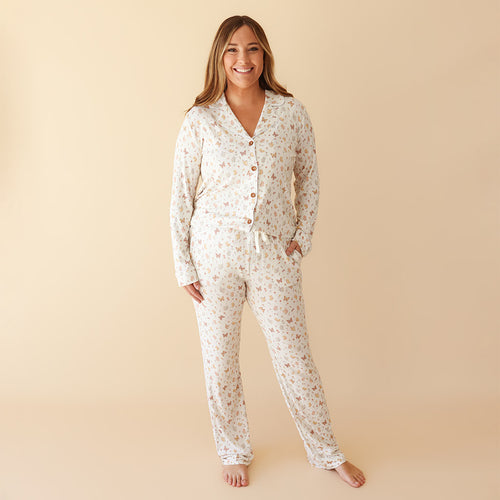 Kelcie Women's Luxe Pajama Pant Set