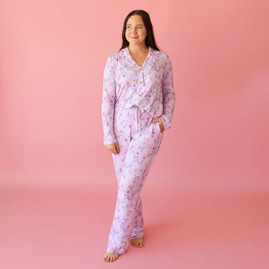 Kuromi® & My Melody® Garden Women's Luxe Pajama Pant Set