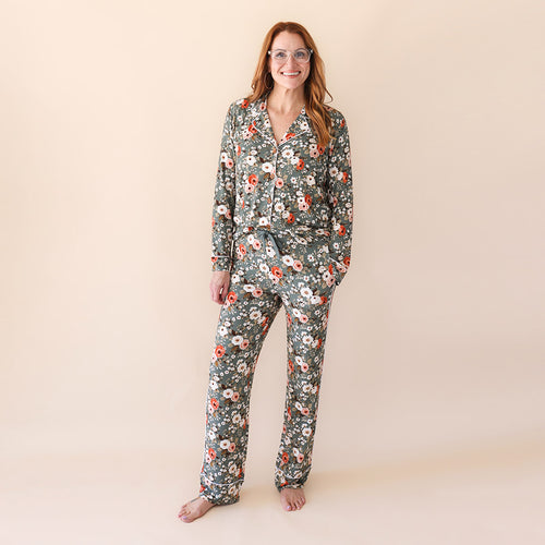 Kylee Women's Luxe Pajama Pant Set