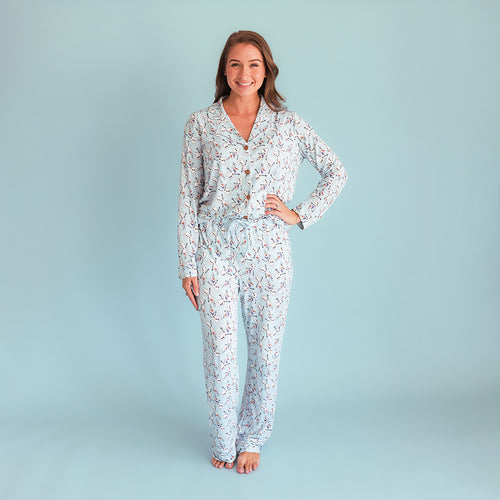 Disney Frozen Olaf Women's Luxe Pajama Pant Set