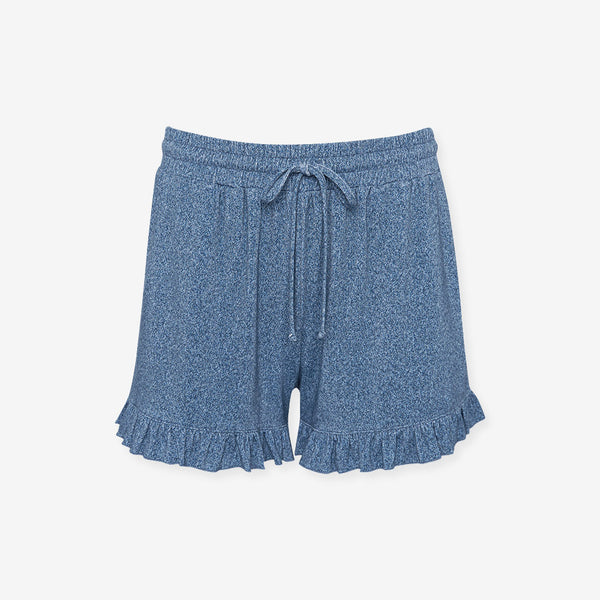 Lili Gaufrette Blue high quality Pompom Shorts