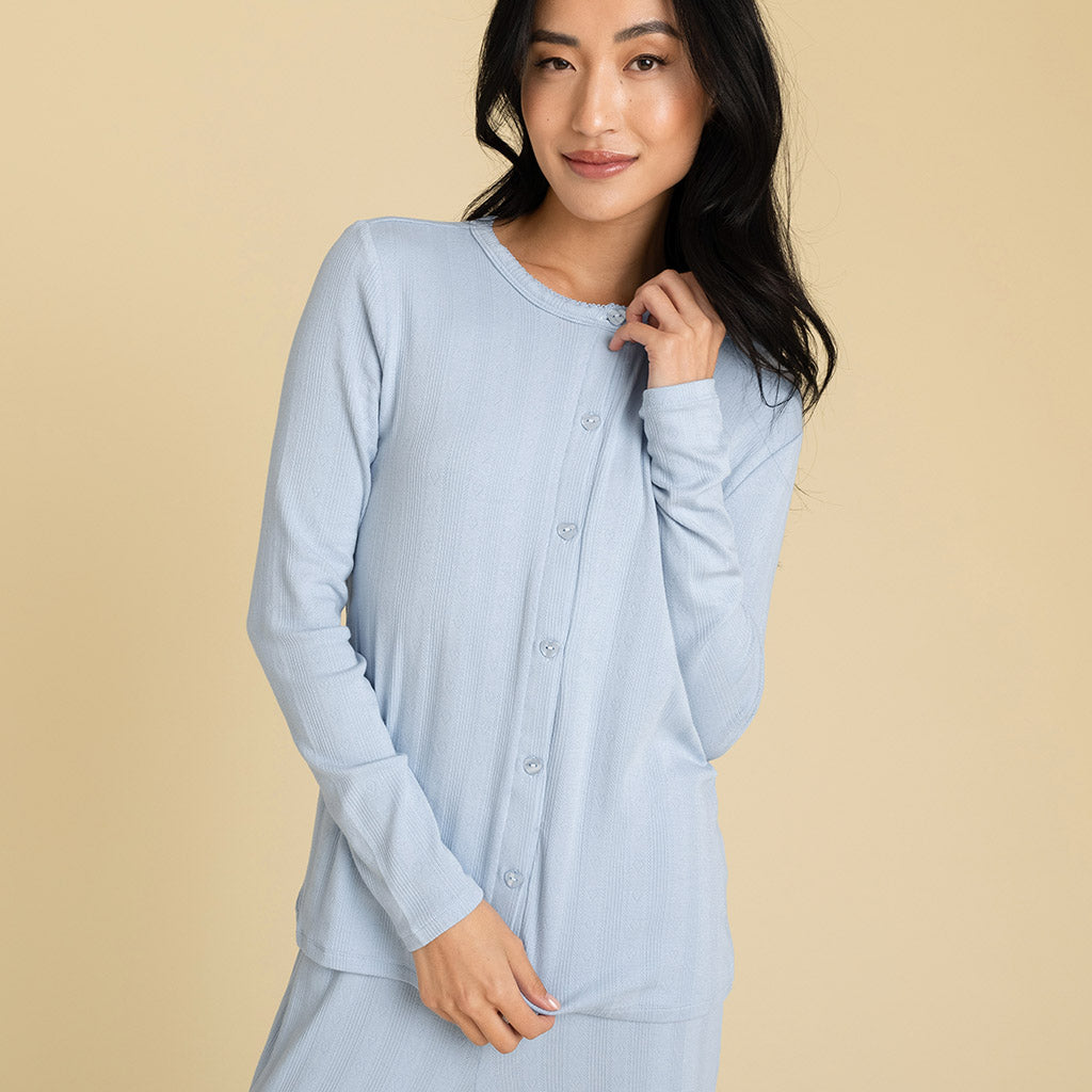 Blue heart romper by paush mini on sale