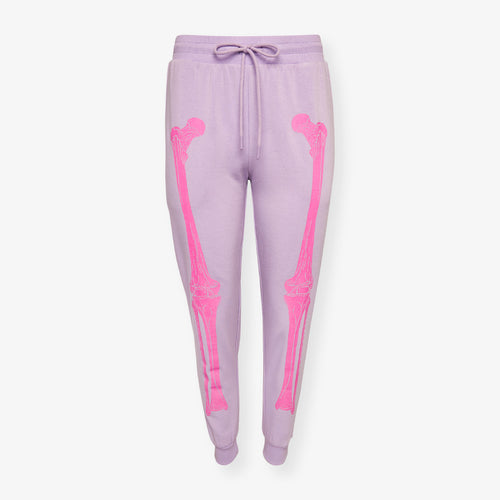 Mrs. Posh Women's Fleece Joggers - Solid Pink