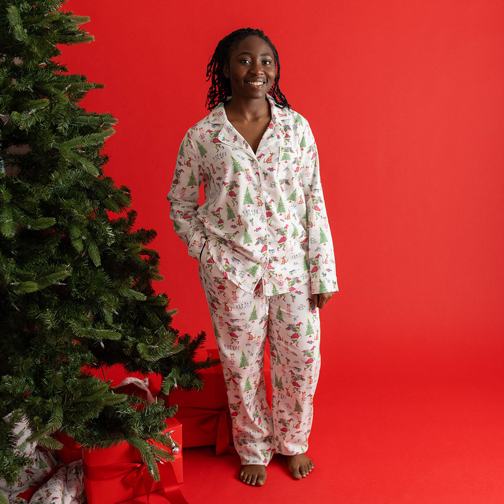 Posh Peanut Wyatt offers Holiday Pajama Set 6T