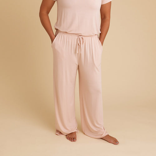 Dusty Blush Women's Puddle Pants