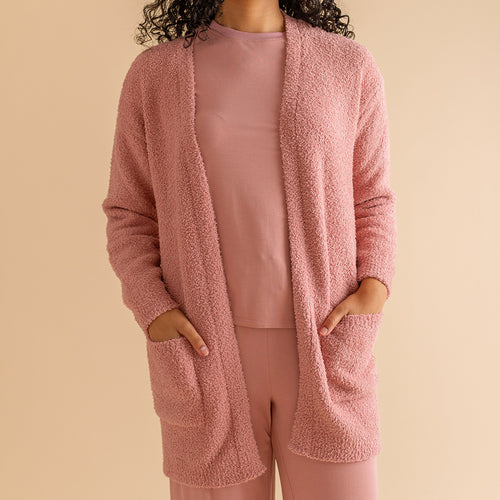 Dusty Rose Women's Cuddle Cardigan