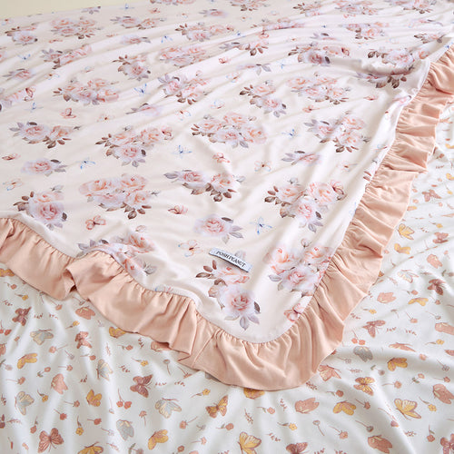 Joy Anne & Kelcie Ruffled Luxe Patoo® Blanket