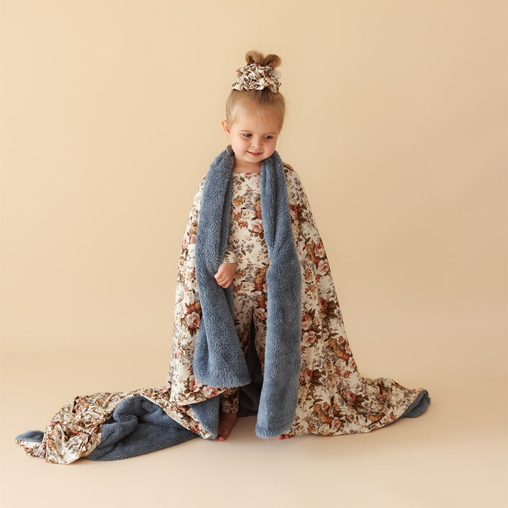 Dauphine Luxe Plush Patoo Blanket