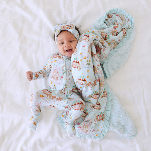 New Baby Girl Posh Peanut Patto Sophia & Blush 2 Layer Reversible