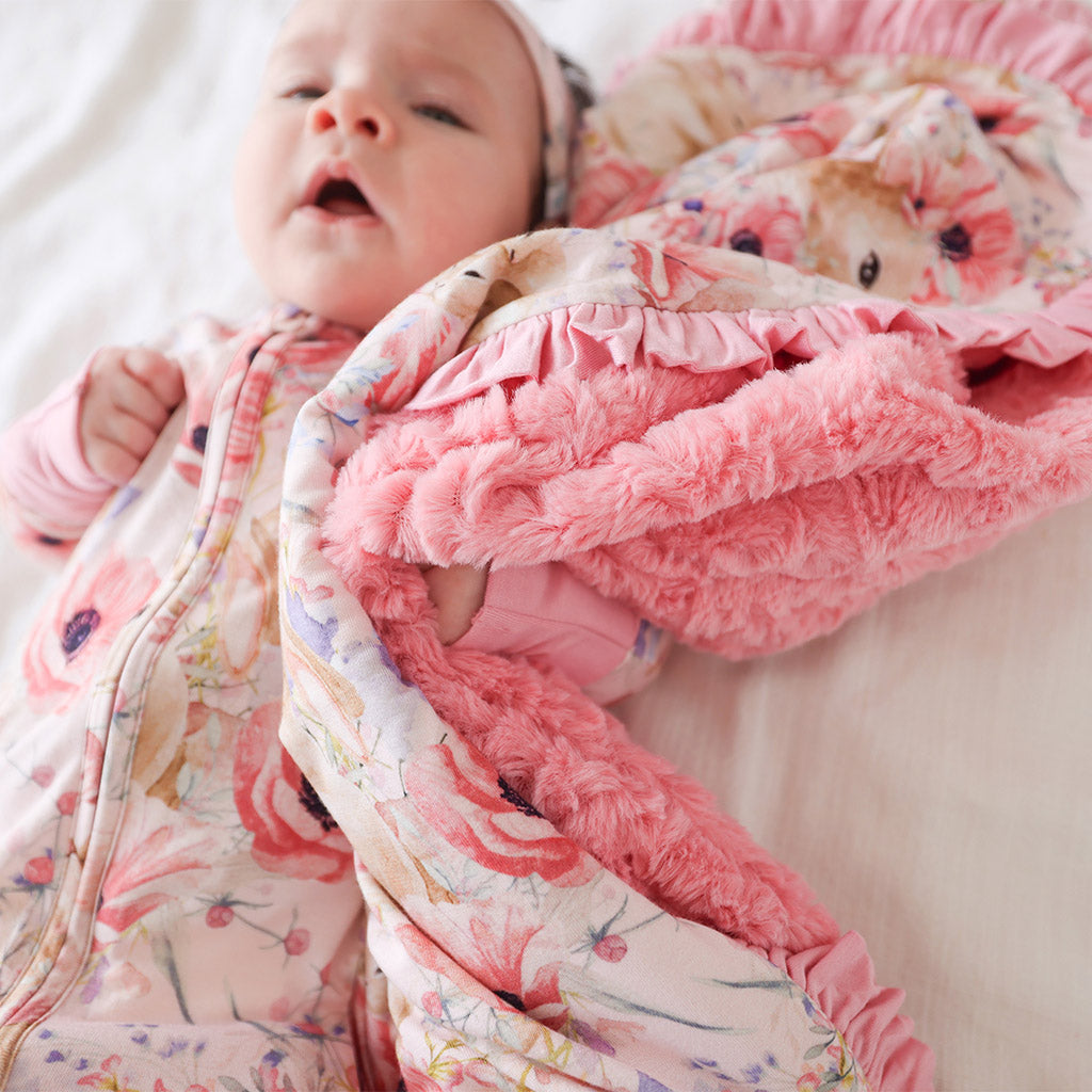 Everly Rose Minky Ruffled Luxette Patoo®