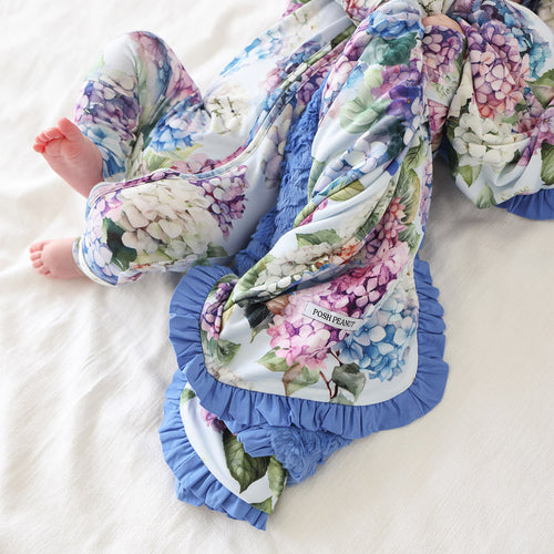 Kara Minky Ruffled Luxette Patoo® Blanket