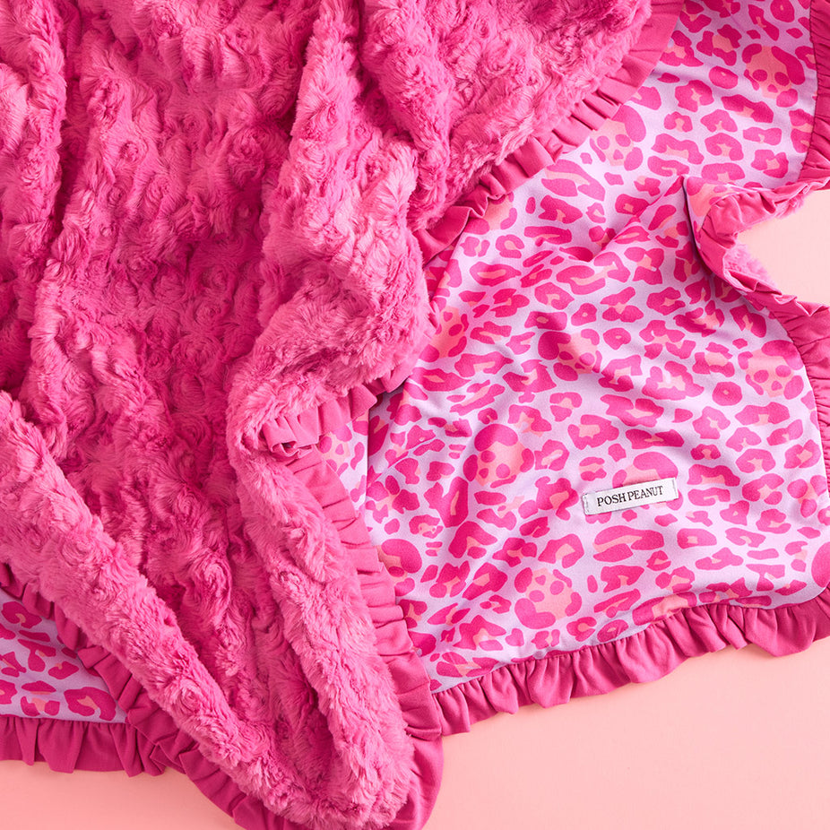 Laina Minky Ruffled Luxette Patoo® Blanket