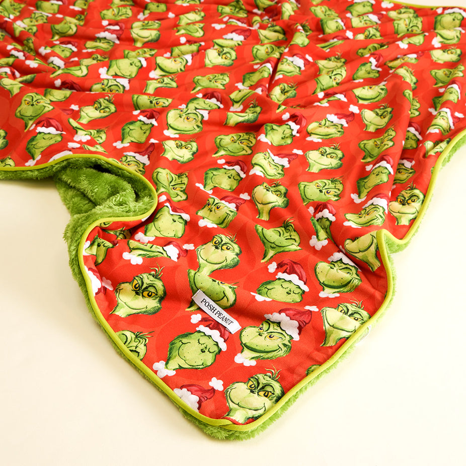 Dr. Seuss The Grinch Minky Luxette Patoo® Blanket