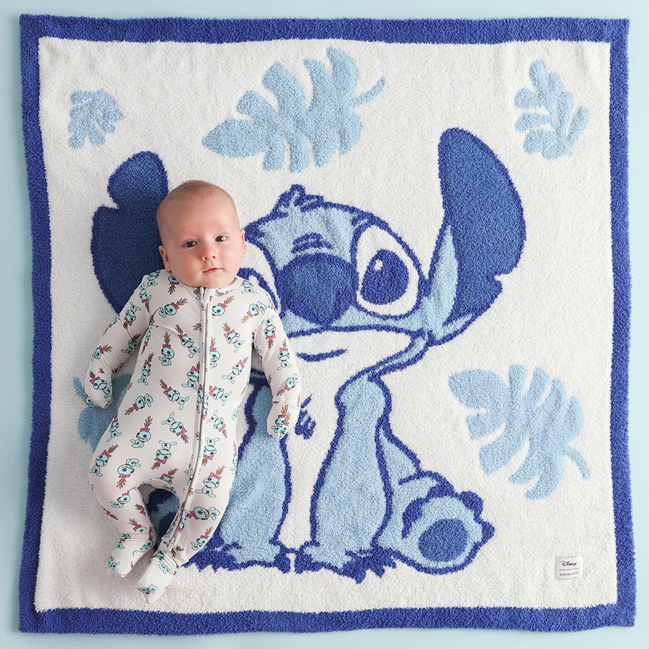 Disney Tropical Stitch Luxette Cuddle Patoo® Blanket
