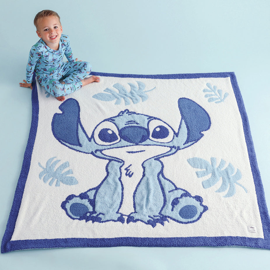 Disney Tropical Stitch Luxe Cuddle Patoo® Blanket