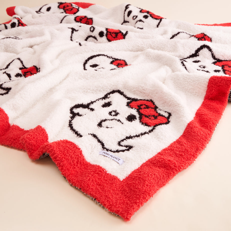 Hello Kitty® Ghost Luxe Cuddle Patoo® Blanket