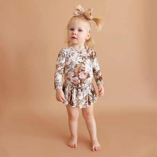 Dauphine Twirl Skirt Bodysuit Dress